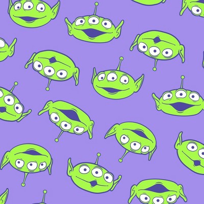 Men's Toy Story Alien Knit Pajama Pants - Purple M