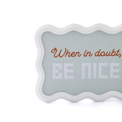 Wall Decor White - Bullseye's Playground