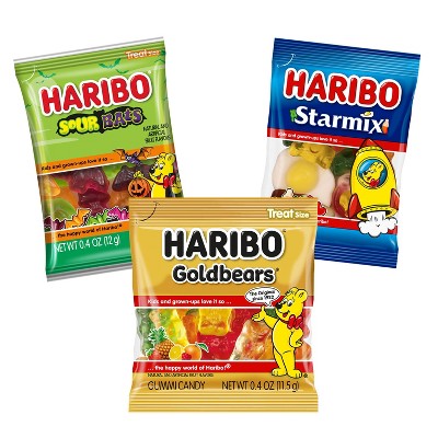 HARIBO Halloween Trick Or Treat Trio Chewy Gummy Candy - 20.4oz/45ct