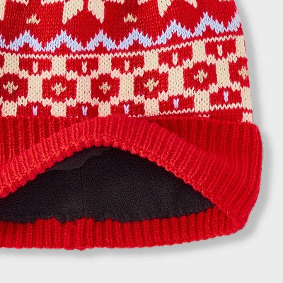 Men's Cable Beanies - Goodfellow & Co Red One Size Fits Most