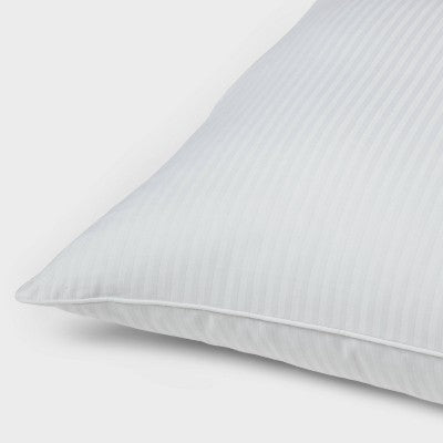 Standard Soft/Medium Machine Washable Sleep Gift Set Bed Pillows Gray - Threshold