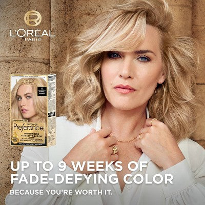 L'Oreal Paris Superior Preference Fade-Defying Color + Shine System - 6.5 fl oz - 5CB M Chestnut Brown - 1 kit