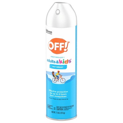 OFF! Adults and Kids' Insect Repellent Aerosol Picaridin Bug Spray - 7.5oz