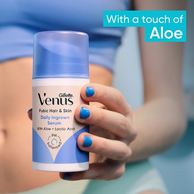 Venus for Pubic Hair and Skin Daily Ingrown Hair Prevention and Itch Reducing Serum - 75ml
