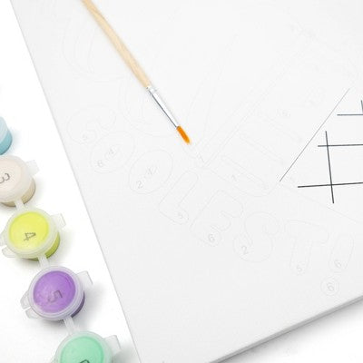 Paint By Number Ice Cream Craft Activity Kit - Bullseye's Playground