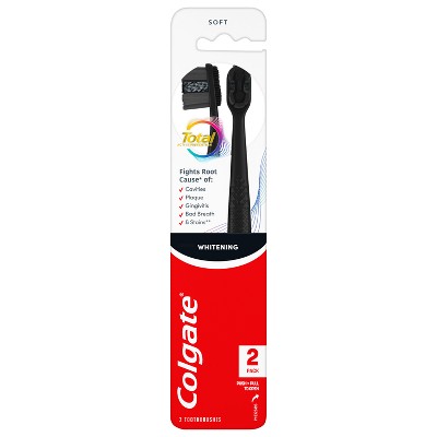 Colgate Total Active Prevention Whitening Toothbrush Soft - 2ct