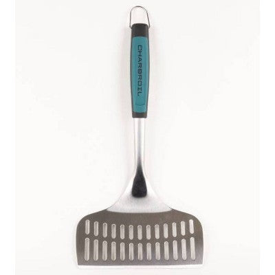 Char-Broil Comfort Grip Double Wide Heat-Resistant Grill Spatula Stainless Steel Silver