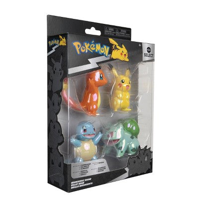 Pokemon Select Battle Action Figure - 4pk