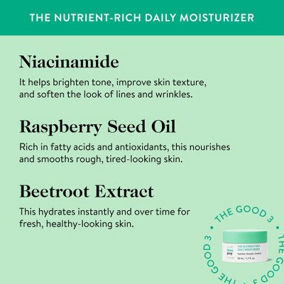 good.clean.goop beauty The Nutrient-Rich Daily Moisturizer with Hyaluronic Acid and Beetroot Extract - 1.7 fl. oz.