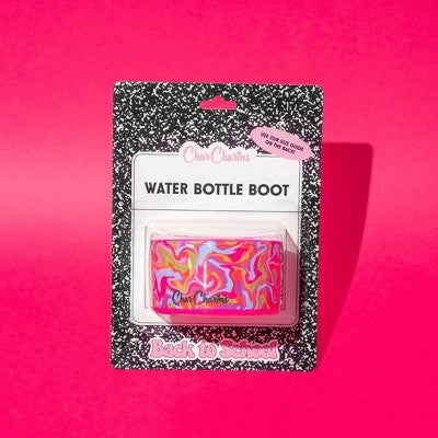 CharCharms Swirl Water Bottle Boot Green