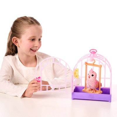 Little Live Pets Rosie Real Bird and Cage: Interactive Singing & Recording Toy