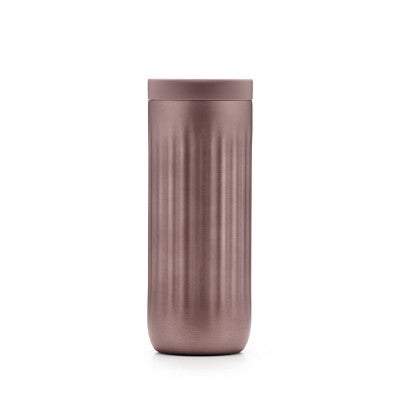 Ello 16oz Stainless Steel Travel Mug Mocha Metallic