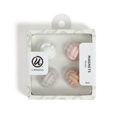 U Brands 4ct Knot Magnets