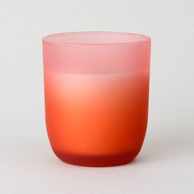 Foundry Candle Co. Ombre Frosted Glass Jar Candle Indigo Poppy 6.5oz