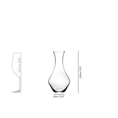 Riedel 3pc Vivant Cabernet Wine Glasses and Decanter