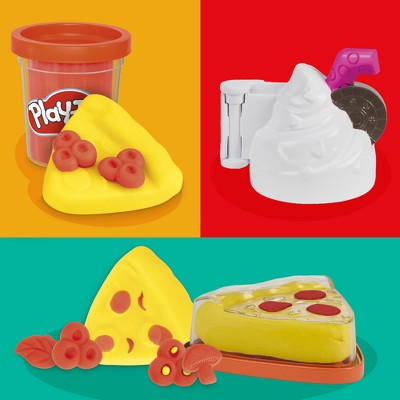 Play-Doh Treats to Go Pizza and Milkshake Playset Basket Stuffers Ages 3 and Up