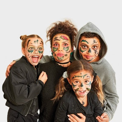 Zombie Family Halloween Tattoo Makeup Kit - Hyde & EEK! Boutique