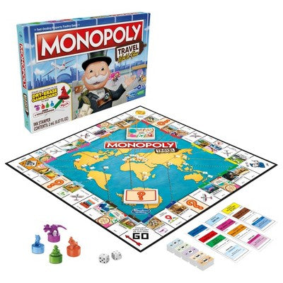 Monopoly Travel World Tour Monopoly Board Game