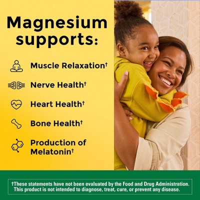 Nature Made Magnesium L-Threonate With Vitamin C & D3 Capsules - 60ct: Gluten-Free, No Artificial Flavors Supplement