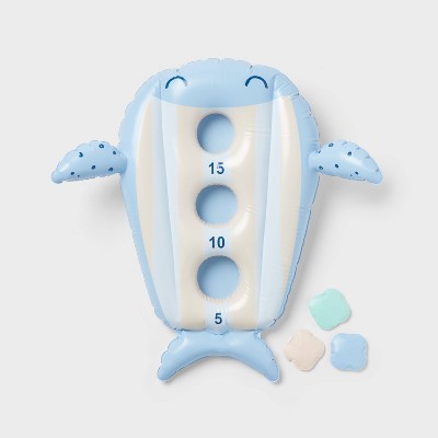 Whale Beanbag Toss Float - Sun Squad: Novelty Pool Toy for Kids