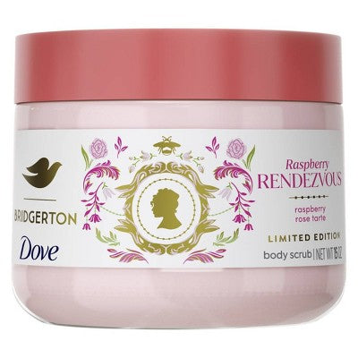 Dove Beauty Limited Edition Bridgerton Body Scrub - Raspberry Rendezvous - Raspberry and Vanilla Scent - 15oz