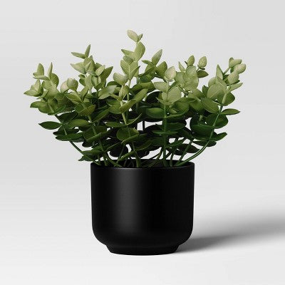 4.3" Set of 3 Mini Artificial Plants in Black Pot - Room Essentials