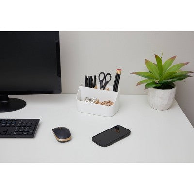 Thinkspace 5 Compartment Storage White