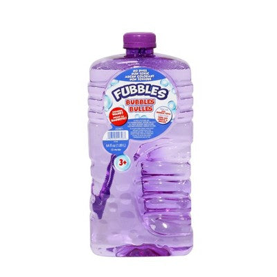 Fubbles 64 OZ Bubble Solution Bottle