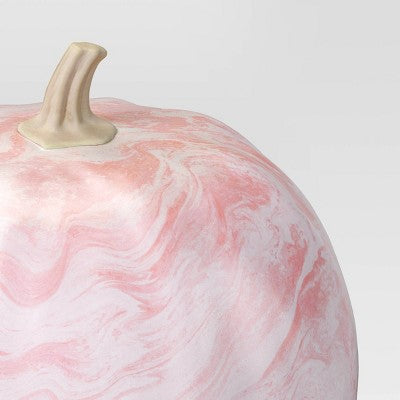 Painted Pumpkin Marble Finish Pink - Hyde and EEK! Boutique Pink