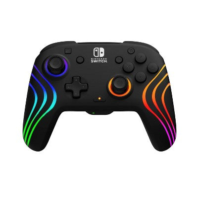 PDP Afterglow Wave Wireless Controller with Motion for Nintendo Switch - Black