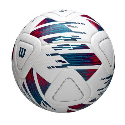 Wilson Size 5 NCAA Veza Soccerball - Purple/White/Blue: TPU Shell, Ages 12+