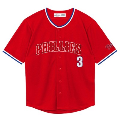 MLB Philadelphia Phillies Bryce Harper Youth Wordmark Jersey - XL