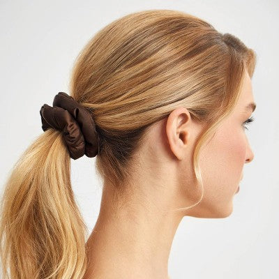 Kitsch Mass Puffy Scrunchies - 3pk - Rosewood