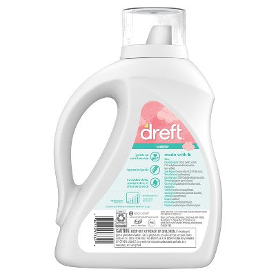 Dreft Toddler HE Fights Stains Removes Odors Liquid Laundry Detergent 64 Loads - 84 fl oz