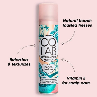 COLAB Beach Texturizing Powder Dry Shampoo - 6.2oz