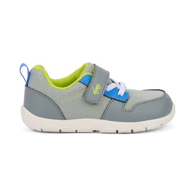 See Kai Run Basics Toddler Tenny Sneakers - Gray 10T