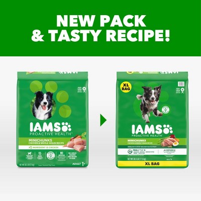 IAMS Proactive Health Minichunks Chicken and Whole Grain Adult Dry Dog Food - 38.5lbs (LOCAL PICKUP ONLY)