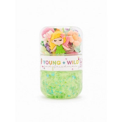 Young + Wild and Friedman Fairy Sensory Slime Grab and Go Jar