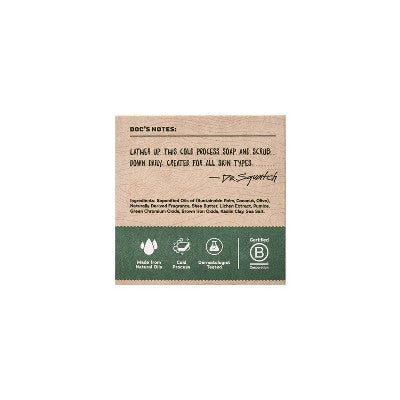 DR. SQUATCH Men's All Natural Bar Soap - Sierra Storm - 5oz