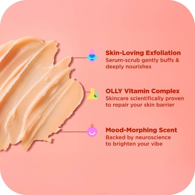 OLLY Bright Mood and Skin Vitamin-Infused Body Scrub - Citrus Currant - 6oz
