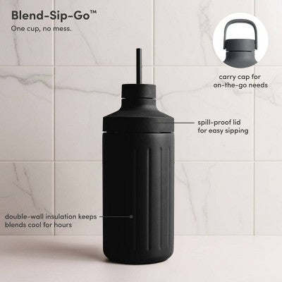 Beast Health Mega 1200 Stainless Steel Blender Carbon Black