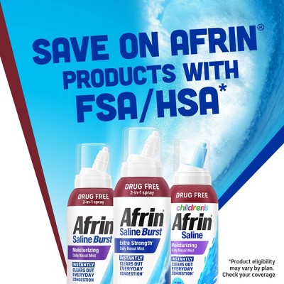 Afrin Children's Saline Moisturizing Daily Nasal Mist - Saline - 5 fl oz