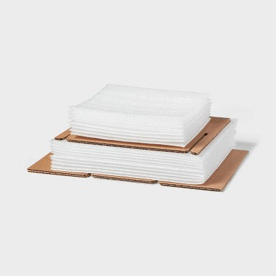 Dish Kit - up&up: Moving Supplies, Dish Packing Kit, Mailing Boxes, Chipboard, Flap Closure, Brown, 6x11 Inches