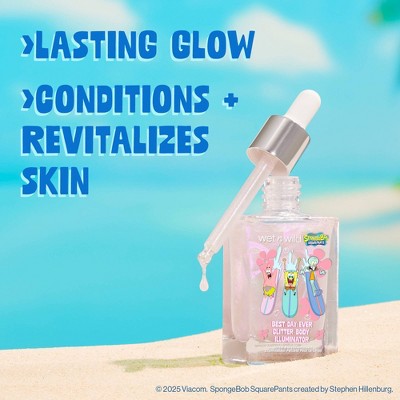 Wet n Wild SpongeBob Body Glitter Illuminator - 1fl oz