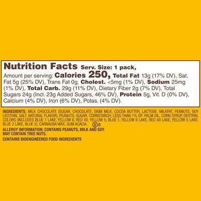 M&M's Peanut Single - 1.74oz