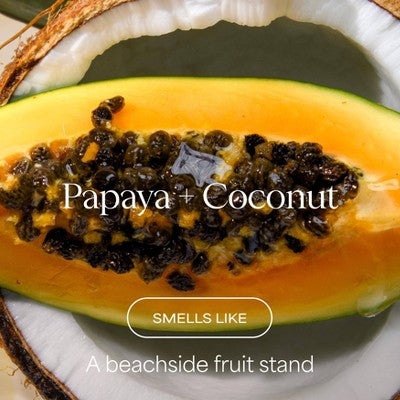 Raw Sugar The Mighty Curl Leave-In Conditioner - Papaya + Coconut - 5 fl oz: Vegan, Moisturizing, Smoothing, Curly Hair