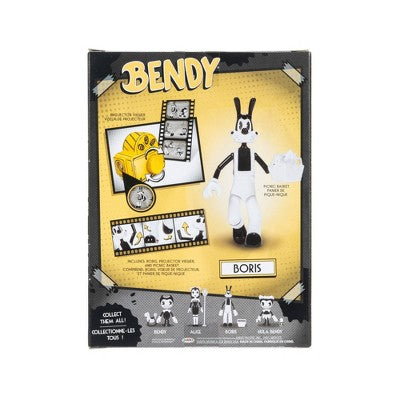 Bendy and the Ink Machine Boris with Picnic Basket and Projector Wave 3 Action Figure