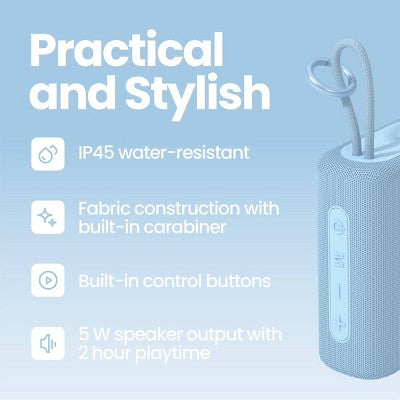 GEMS Wireless Beach Speaker - Light Blue