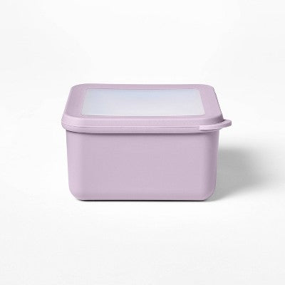 Square Food Storage Container Lavender - Figmint