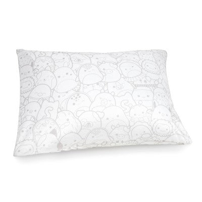 SquishPillow Kids Soft Bed Pillow and Pillowcase Machine Washable